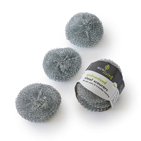 Steel Scourers Pack of 3